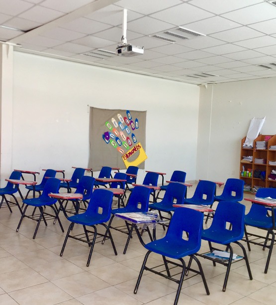 Aulas del Colegio Helen Keller