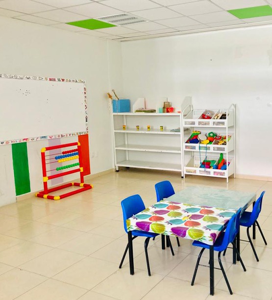 Aulas del Colegio Helen Keller