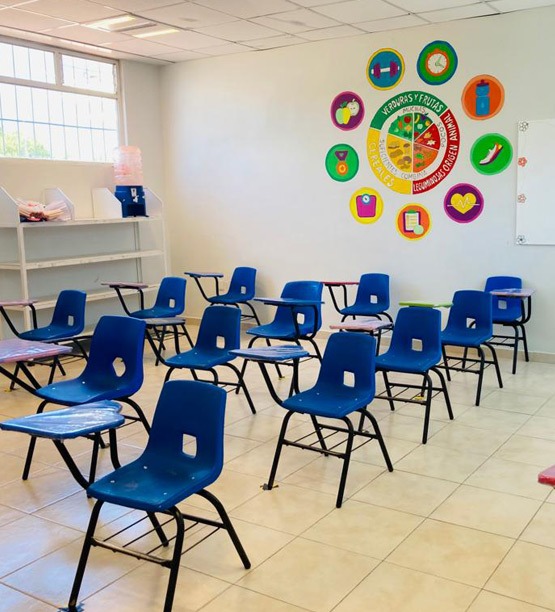 Aulas del Colegio Helen Keller