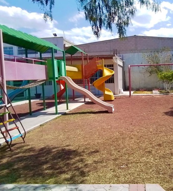 Área de juegos del Colegio Helen Keller
